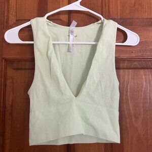 Light green tank top